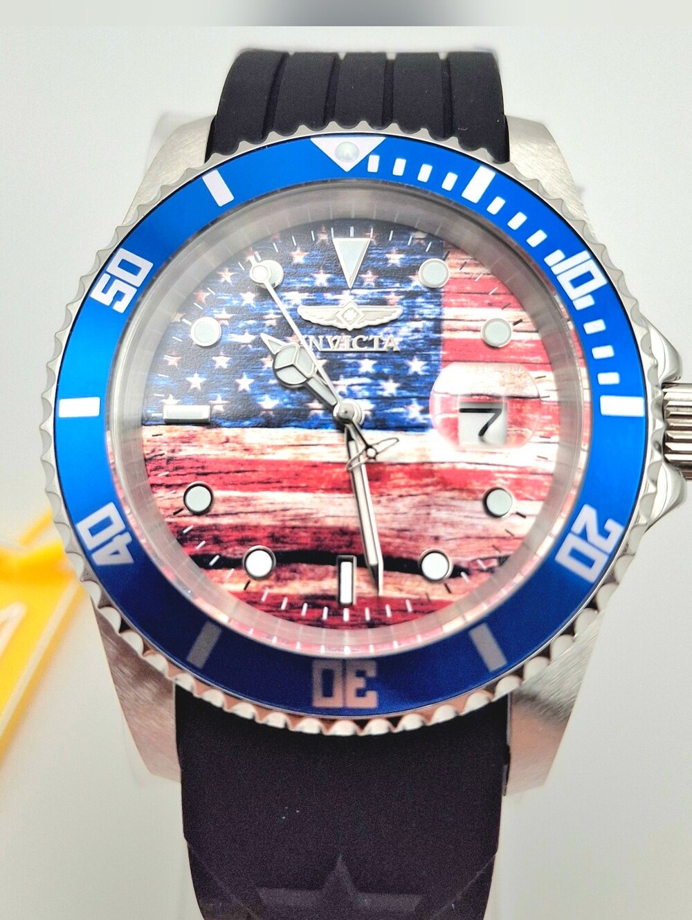 Invicta Pro Diver Men’s Watch - USA Edition - 42mm Black (45871)